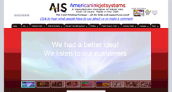 Desktop Screenshot of americaninkjetsystems.com